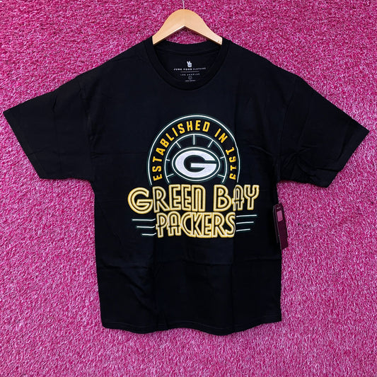 Junk Food NFL Green Bay Packer Established In 1919 Graphic T-Shirt Large