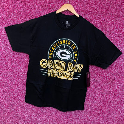 Junk Food NFL Green Bay Packer Established In 1919 Graphic T-Shirt Large