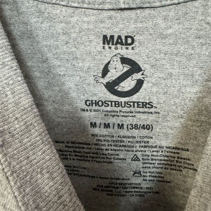 Ghostbusters Who You Gonna Call Classic Movie Logo Tee M