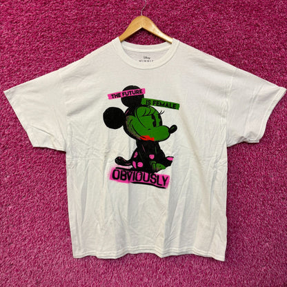 Minnie Mouse The Future is Female T-shirt size 2XL