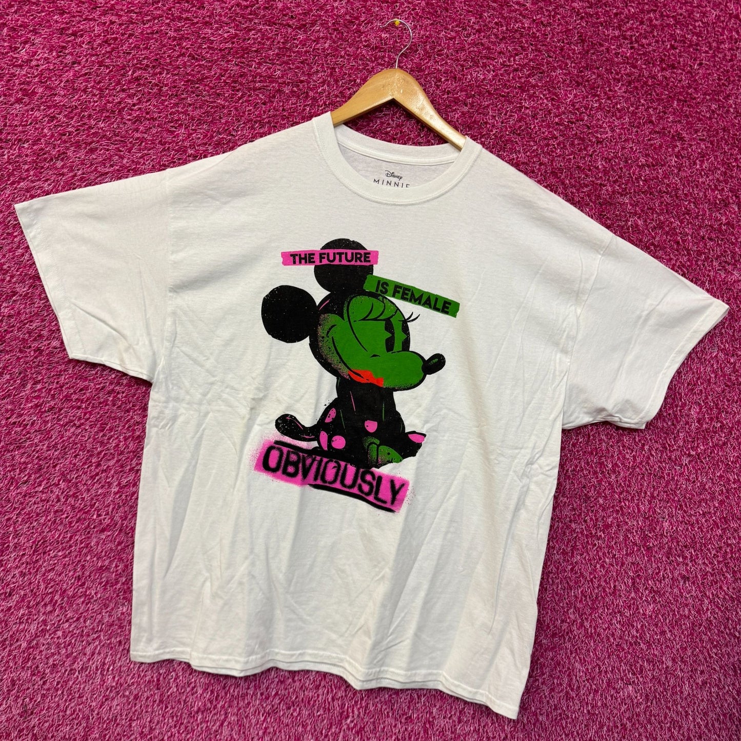 Minnie Mouse The Future is Female T-shirt size 2XL