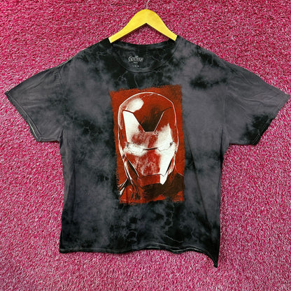 Ironman Avengers Endgame Oversized Disney Marvel Tie Dye L