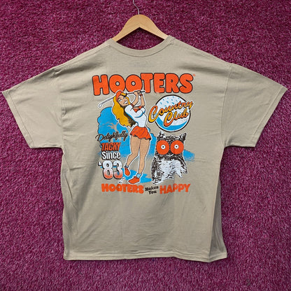 Hooters Country Club Delightfully Tacky Since 83 T-Shirt XL