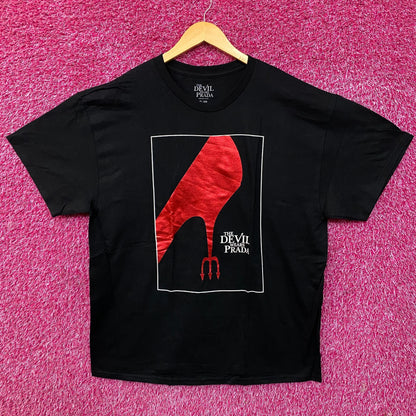 The Devil Wears Prada Red Foil Fashion Theater Poster Tee XL