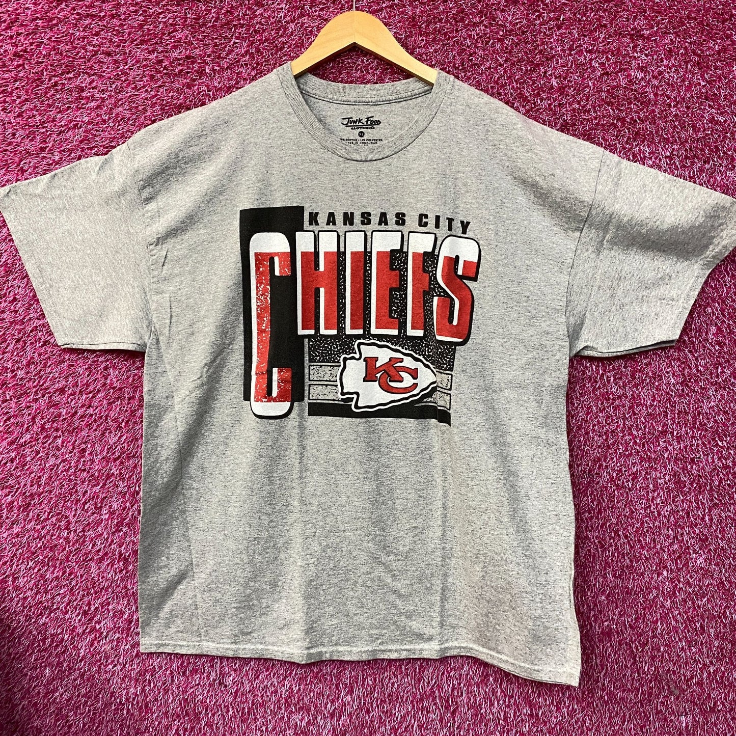 Junk Food NFL Kansas City Chiefs Complete T-Shirt XL