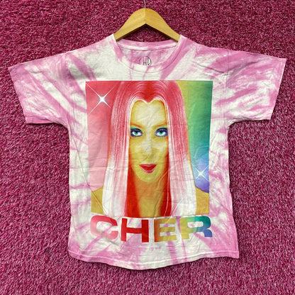 Cher Live! The Farewell Tour Tie-Dye T-Shirt Small