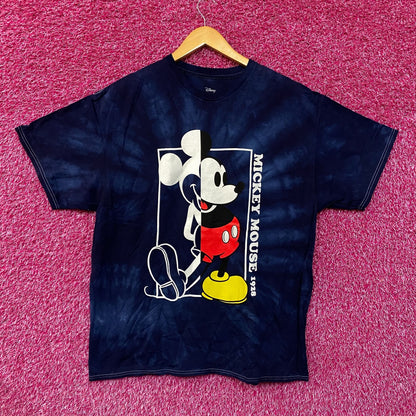 Mickey Mouse tie dye streetwear Tshirt size Extra Large