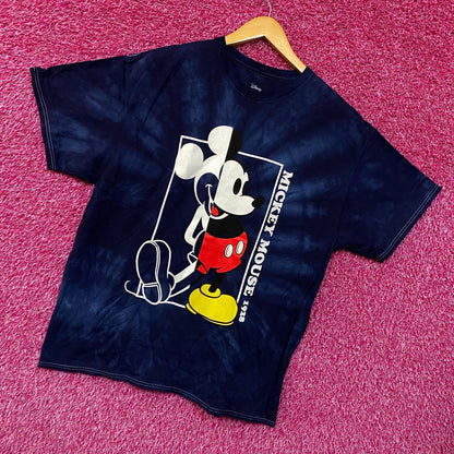 Mickey Mouse tie dye streetwear Tshirt size Extra Large