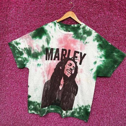 Bob Marley Reggae Retro Style Tie Dye tshirt size 3X