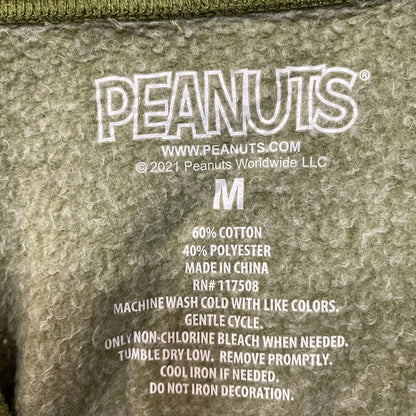 Peanuts Character Tie-Dye Graphic Sweatshirt Medium