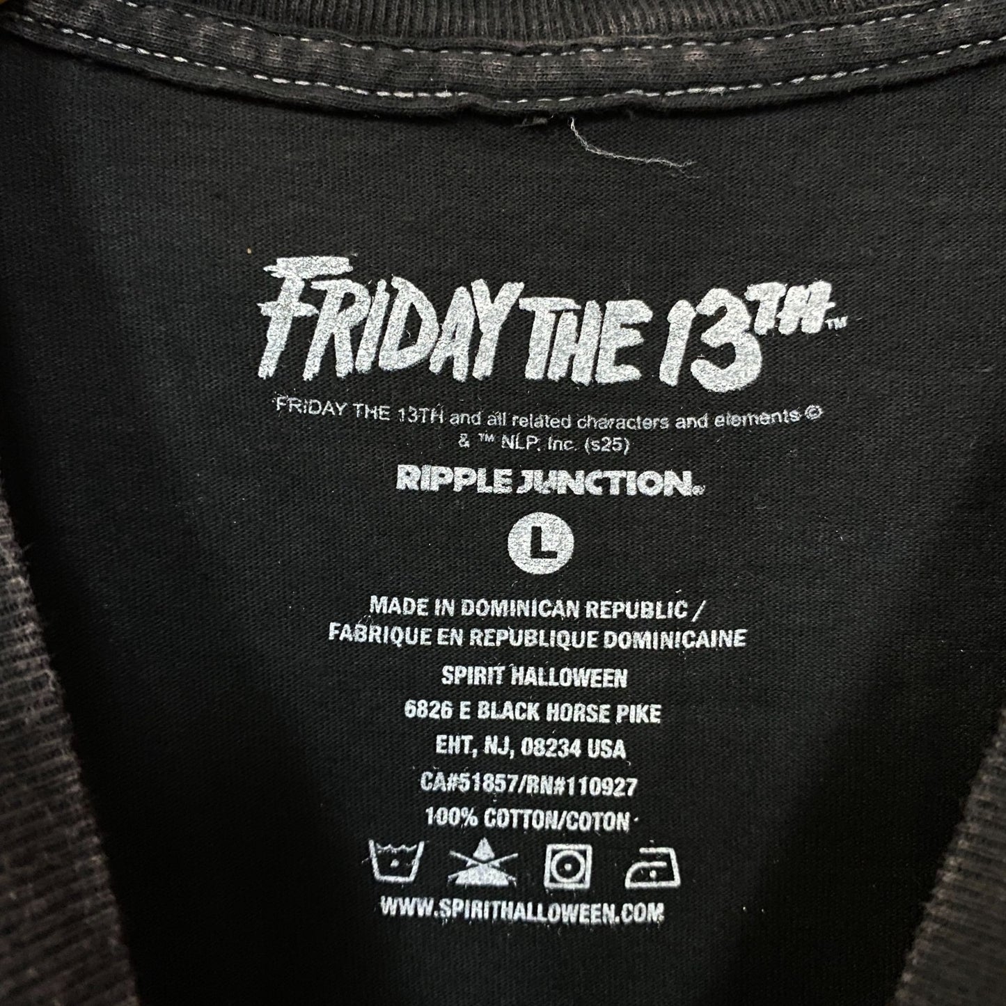 Friday the 13th Part VI: Jason Lives Bloody Disgusting T-Shirt Large.