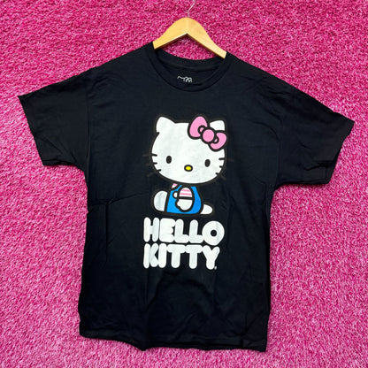 Hello Kitty Sitting Sideways Kawaii Anime Sanrio Tee M