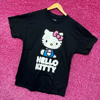 Hello Kitty Sitting Sideways Kawaii Anime Sanrio Tee M