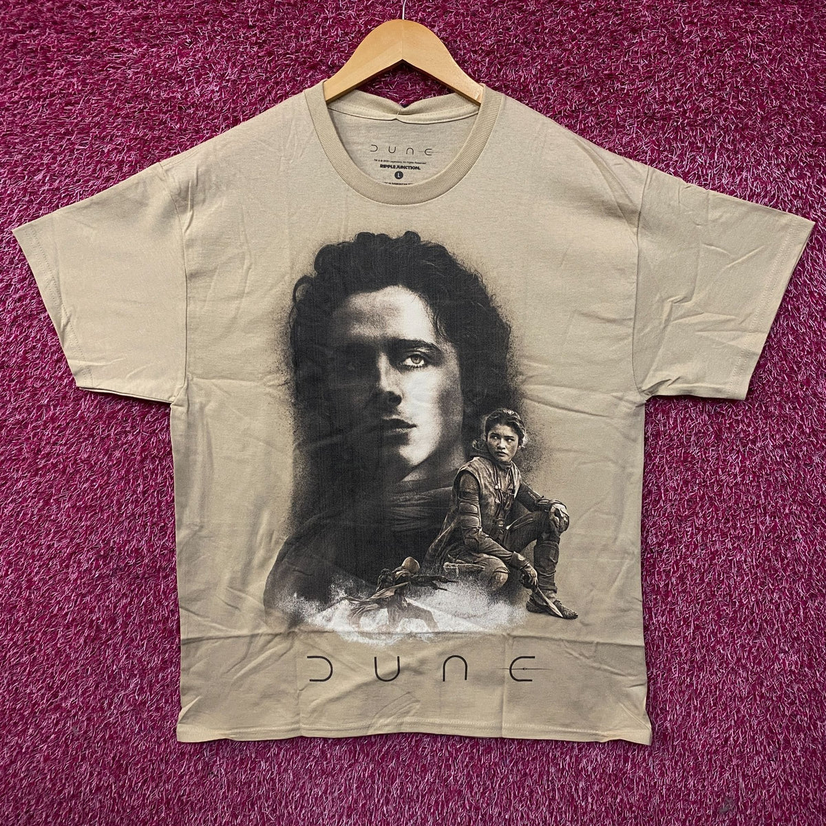 Ripple Junction Dune Part One Movie Poster Graphic T-Shirt Large
