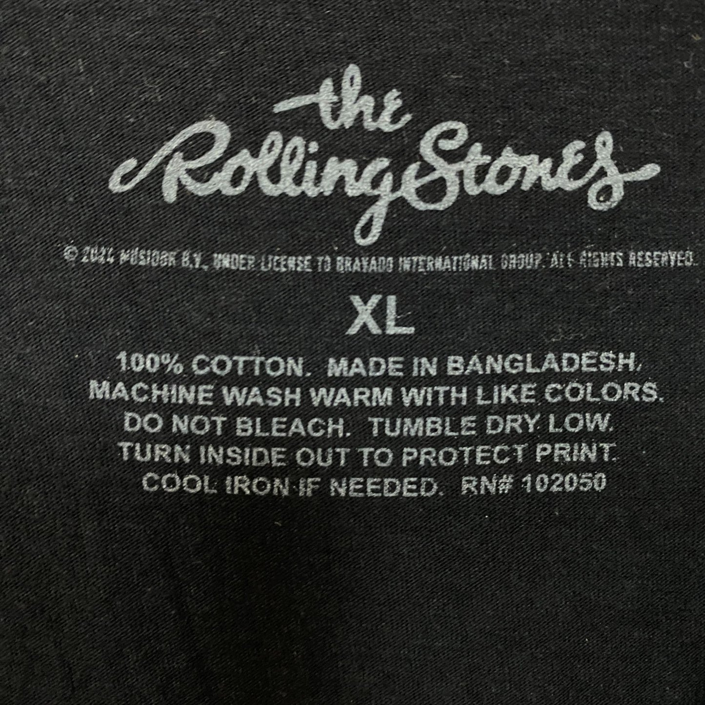 The Rolling Stone The North American Tour 1975 T-Shirt  XL