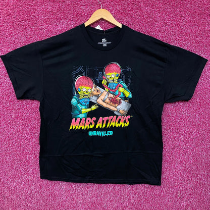 Mars Attacks "Unraveled" Graphic T-Shirt 2XL