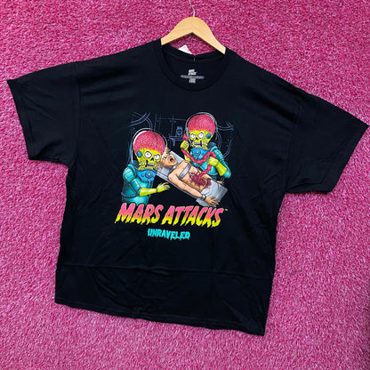 Mars Attacks "Unraveled" Graphic T-Shirt 2XL