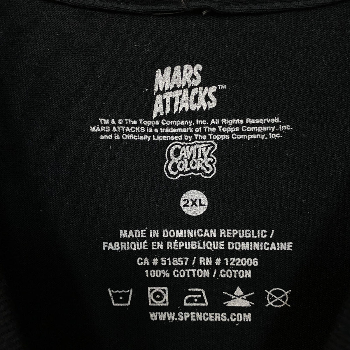 Mars Attacks "Unraveled" Graphic T-Shirt 2XL