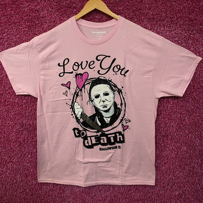 "Love You to Death" Michael Myers Halloween II T-Shirt XL