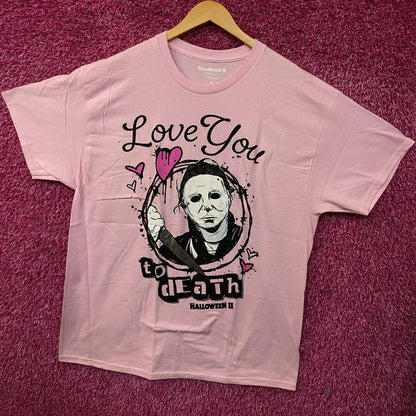 "Love You to Death" Michael Myers Halloween II T-Shirt XL