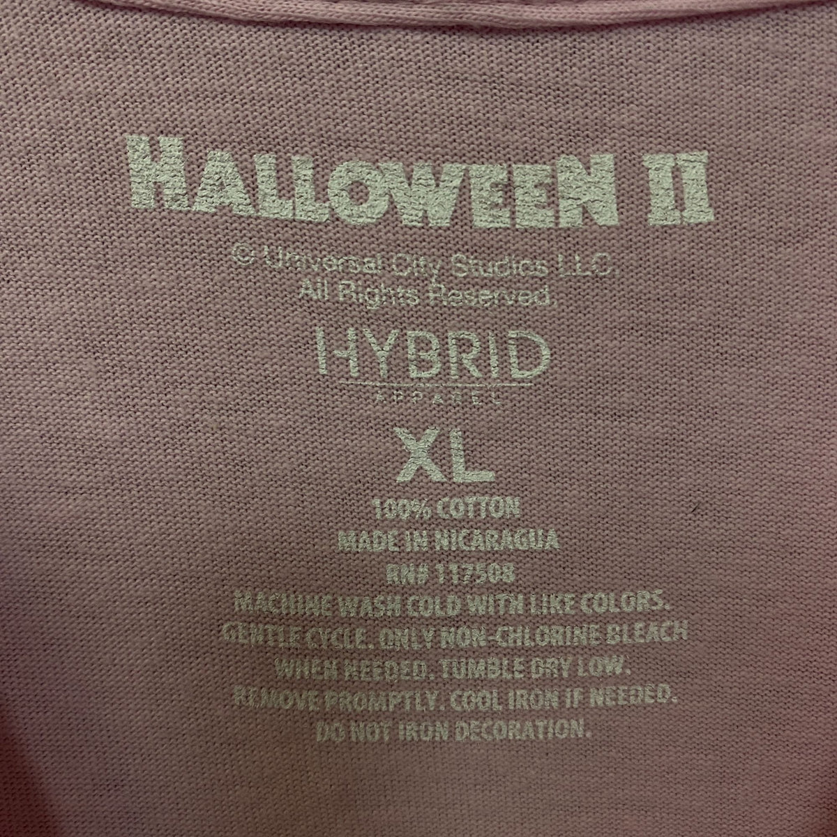 "Love You to Death" Michael Myers Halloween II T-Shirt XL