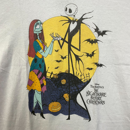 The Nightmare Before Christmas Jack and Sally T-Shirt Size Large