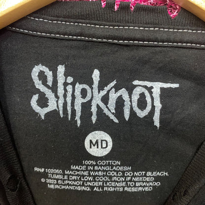 Slipknot Gas Mask Distressed Heavy Metal Band T-Shirt Medium