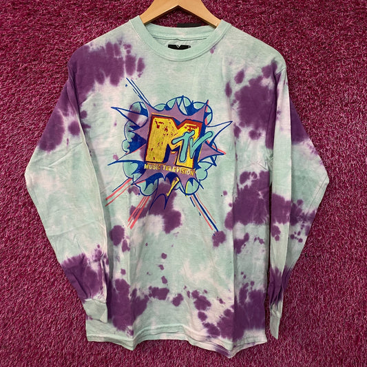 MTV Unplugged Tie-Dye Long Sleeve Tshirt size S/M