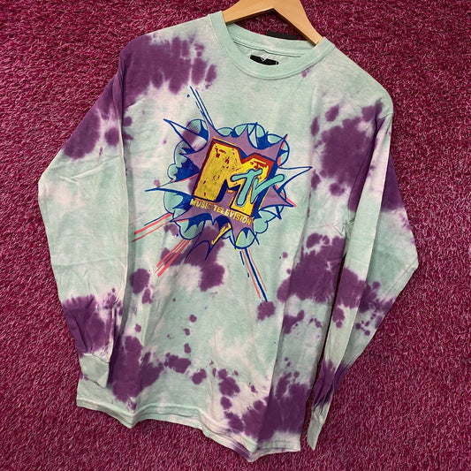 MTV Unplugged Tie-Dye Long Sleeve Tshirt size S/M