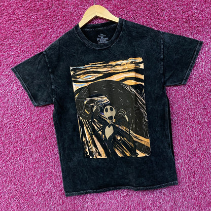 Disney The Nightmare Before Christmas The Scream Graphic T-Shirt Medium