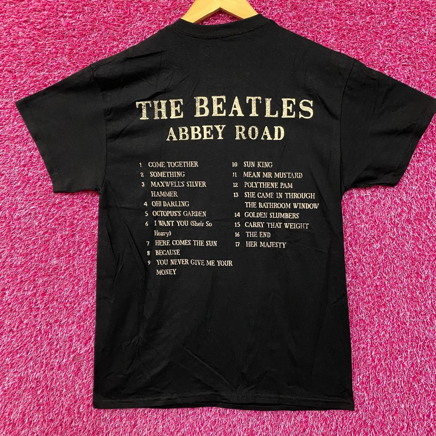 The Beatles Abbey Road Album Cover T-Shirt Small