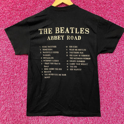 The Beatles Abbey Road Album Cover T-Shirt Small