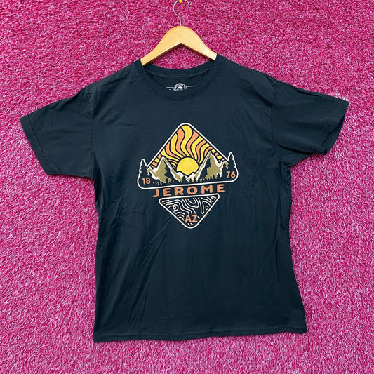 Jerome Arizona 1876 Cleopatra Hill Souvenir Promo T-Shirt L