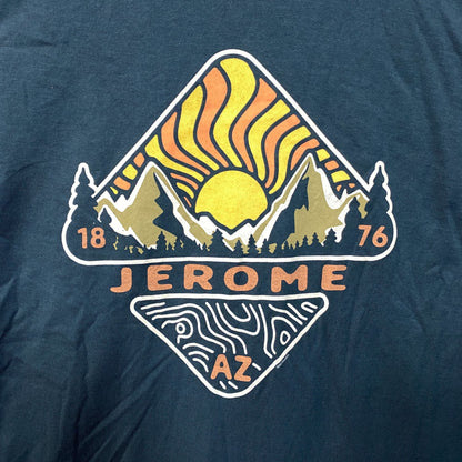 Jerome Arizona 1876 Cleopatra Hill Souvenir Promo T-Shirt L