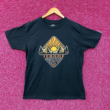 Jerome Arizona 1876 Cleopatra Hill Souvenir Promo T-Shirt L