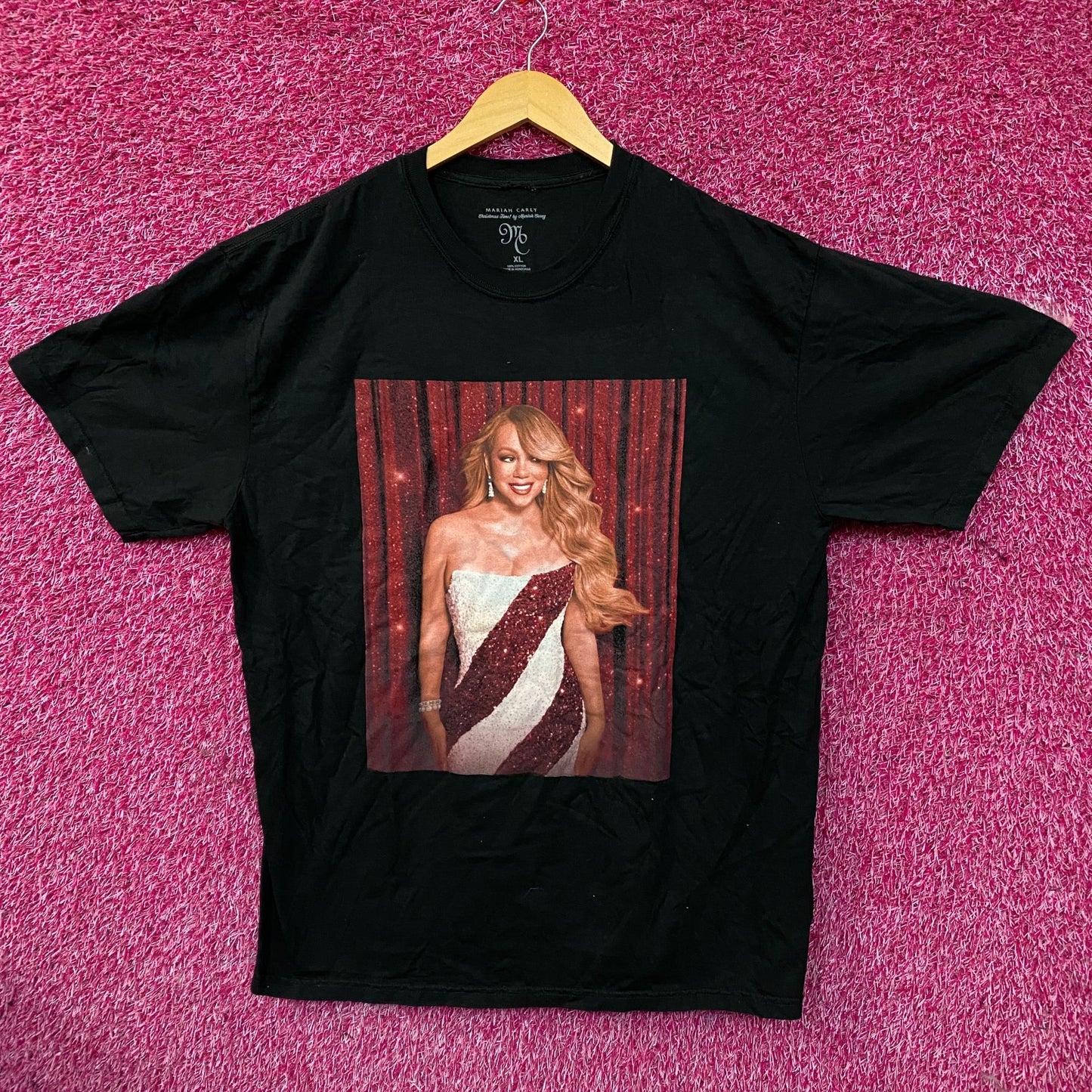 Mariah Carey Christmastime in Las Vegas Graphic Tee XL