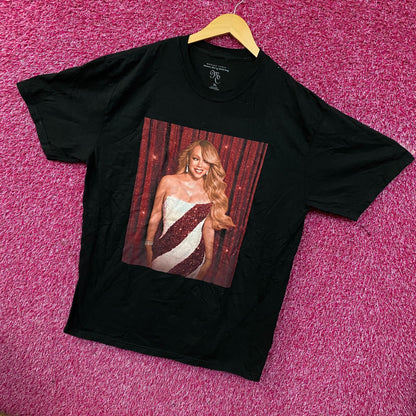 Mariah Carey Christmastime in Las Vegas Graphic Tee XL