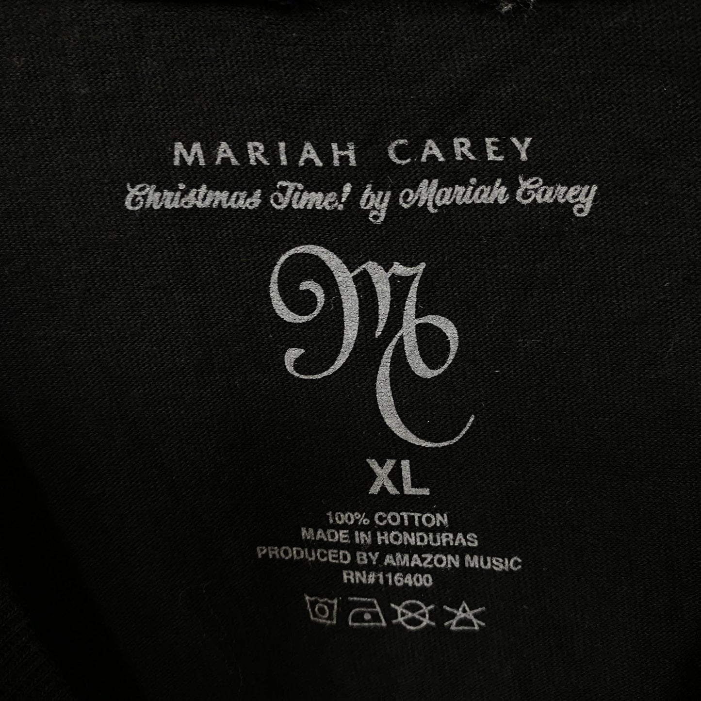 Mariah Carey Christmastime in Las Vegas Graphic Tee XL