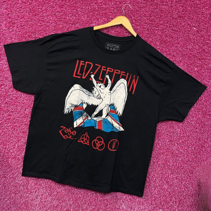 Led Zeppelin Icarus & Union Jack T-Shirt XXXL