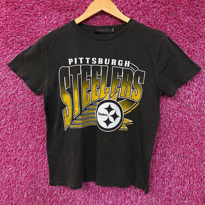 Junk Food Clothing NFL Pittsburgh Steelers Women's T-Shirt XS