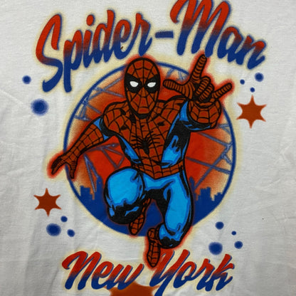 Marvel Spider-Man New York Retro Graphic T-Shirt Medium