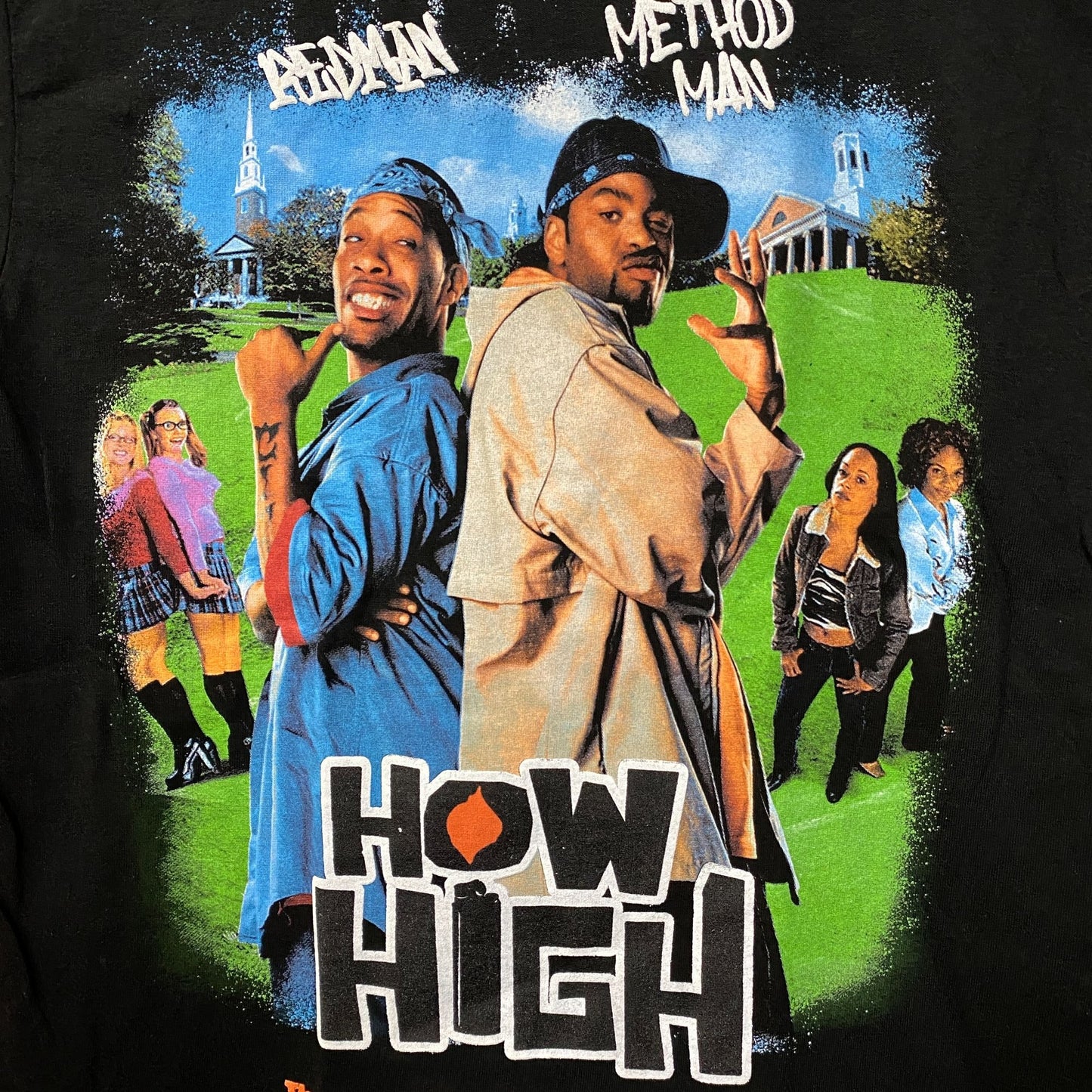 Reason Clothing "How High" Movie Poster T-Shirt Medium