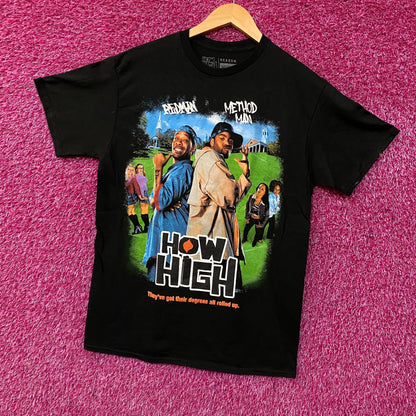 Reason Clothing "How High" Movie Poster T-Shirt Medium