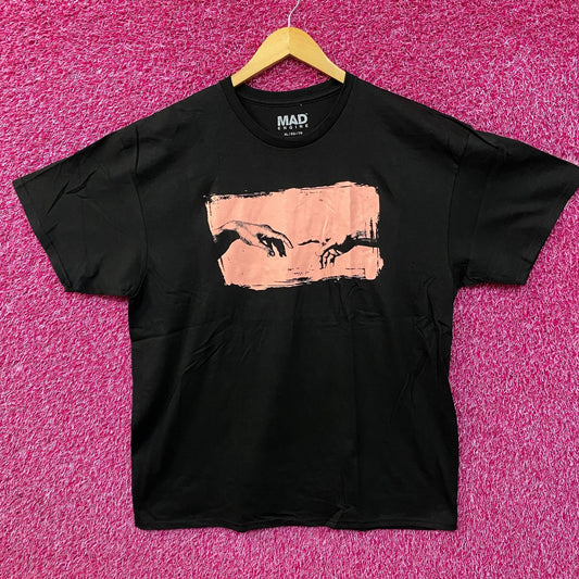 Mad Engine Michelangelo Adam Creation Art T-Shirt XL