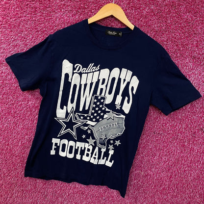 Junk Food Clothing Dallas Cowboys Checkdown Flea Market Tee Medium