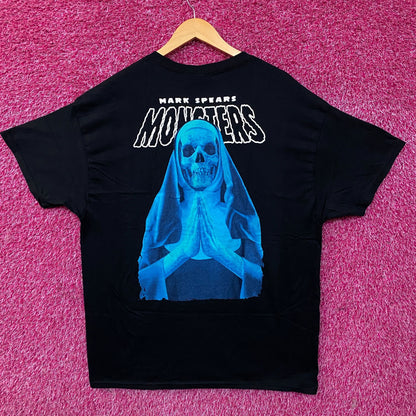 Mark Spears Monsters Nun Horror Graphic T-Shirt XL