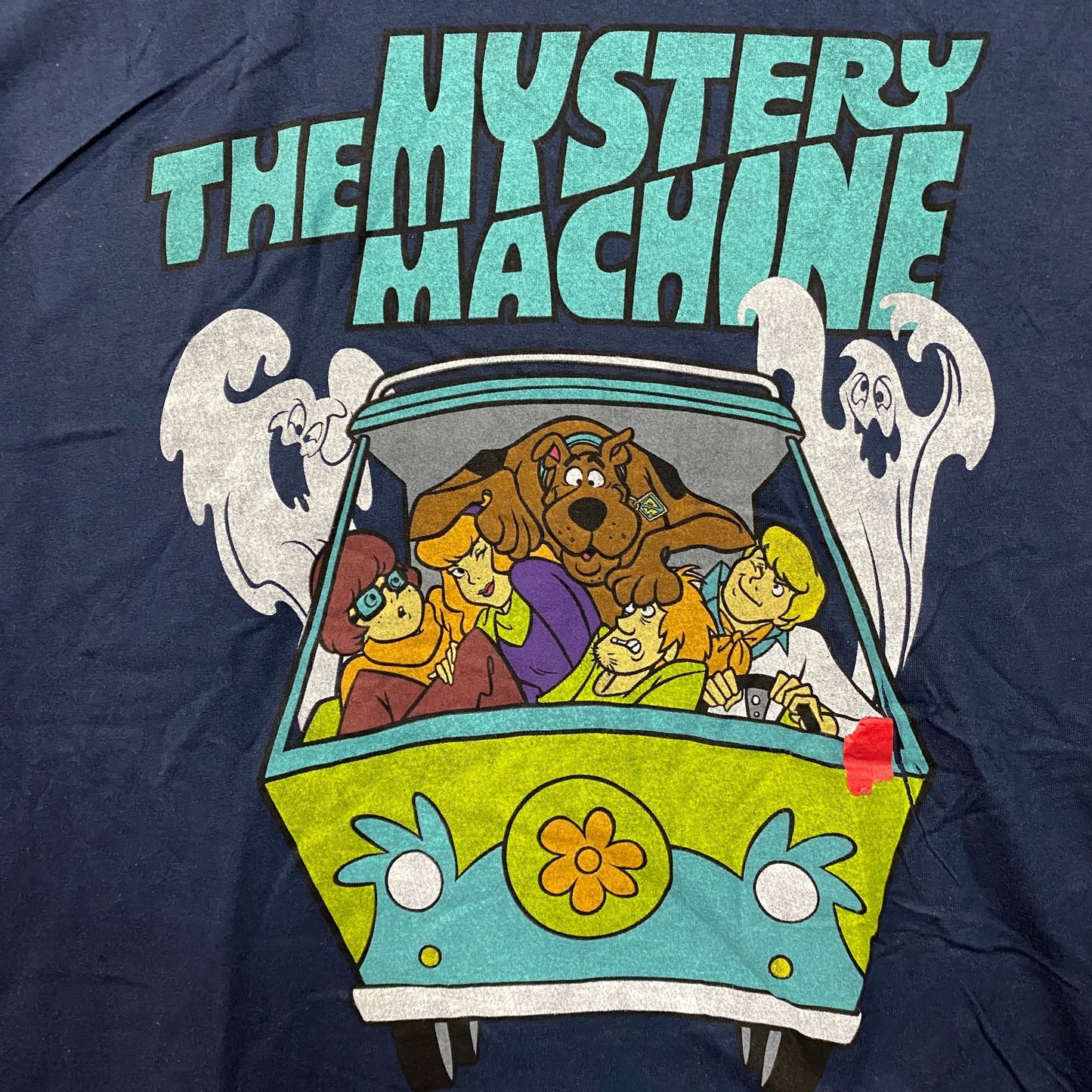 Scooby-Doo The Mystery Machine Graphic Design T-Shirt Large
