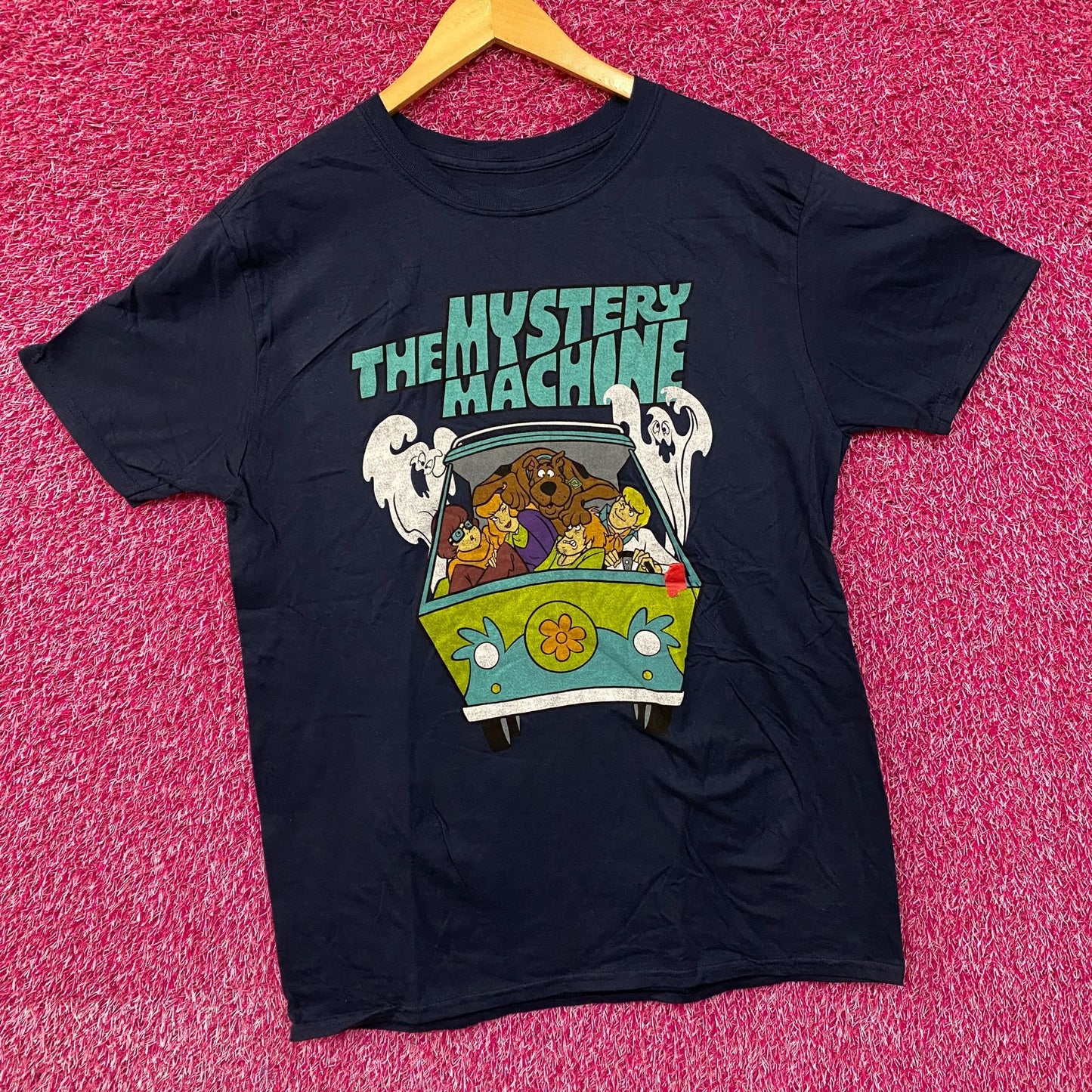 Scooby-Doo The Mystery Machine Graphic Design T-Shirt Large