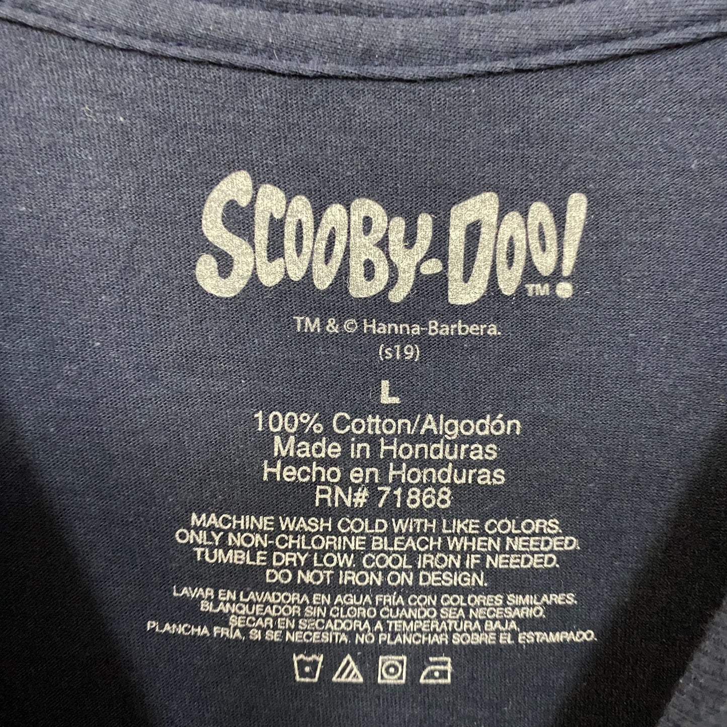 Scooby-Doo The Mystery Machine Graphic Design T-Shirt Large