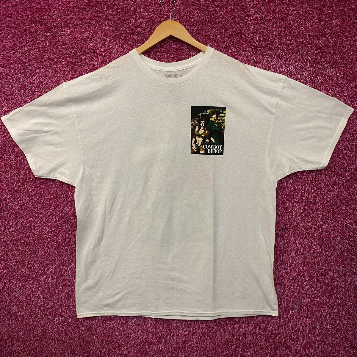 Cowboy Bebop Spike and Faye Graphic Anime T-Shirt XL